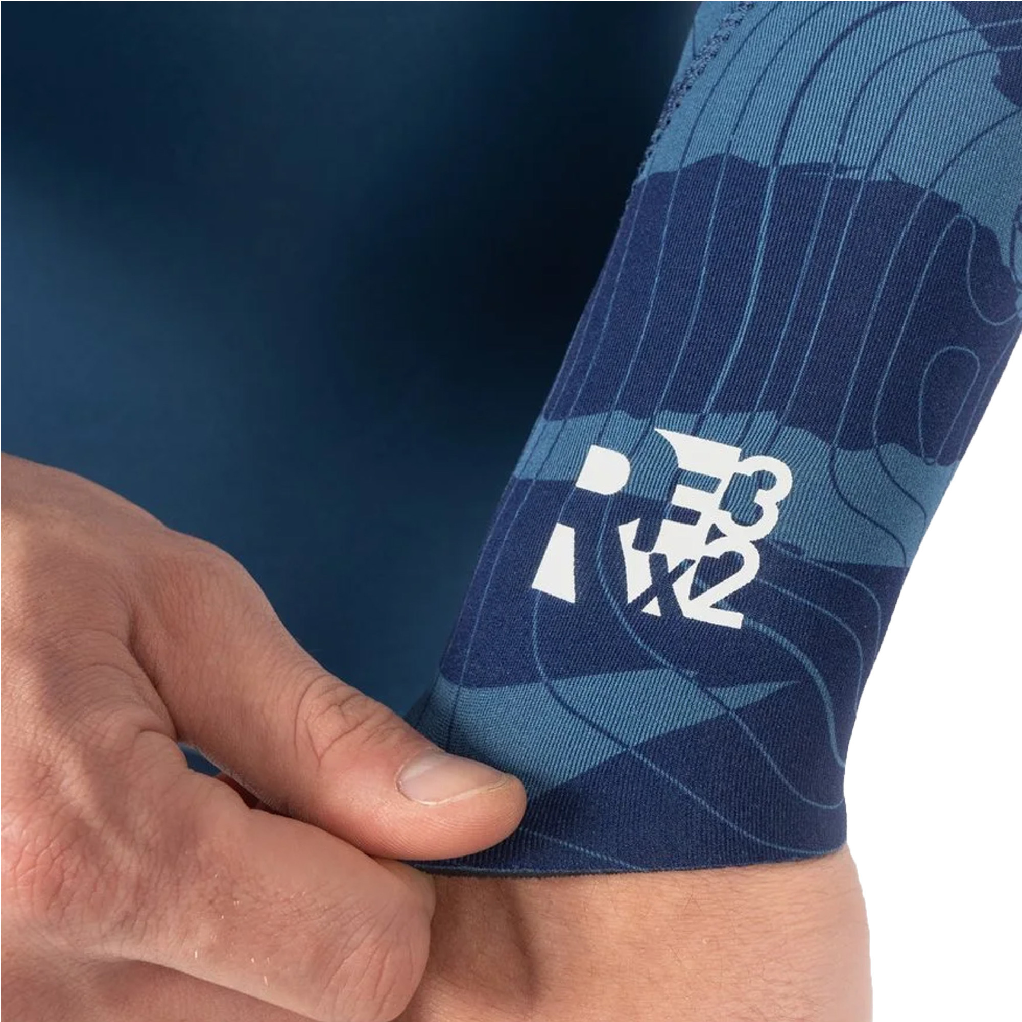 2025 Gul Response FX 3/2mm Chest Zip Wetsuit RE1240-C1 - Navy / Contourcamo